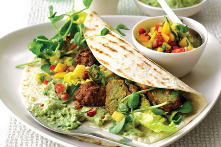 vegan finger food μενού catering