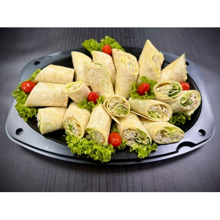 Πιατέλα 20 τμχ chicken caesar’s wrap
