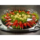 Πιατέλα 30 τμχ mini sticks caprese