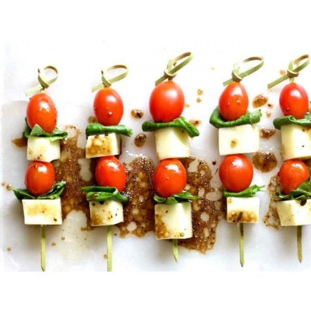 Finger food menu για catering εγκαινίων 50 ατόμων
