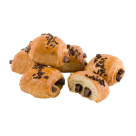 Πιατέλα 20 τμχ μικρά κρουασάν με μαύρη σοκολάτα Πιατέλα 20 τμχ μικρά κρουασάν με μαύρη σοκολάτα