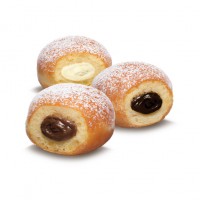 Πιατέλα 20 τμχ mini bennie mix 10 praline + 10 bavarian cream