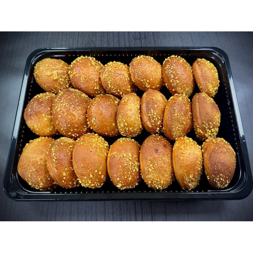 Πιατέλα 20 τμχ baked μπριοσάκια με γαλοπούλα και philadelphia