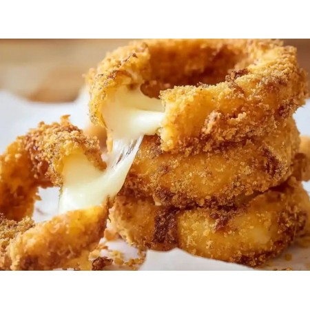 Πιατέλα 20 τμχ cheesy mozzarella rings