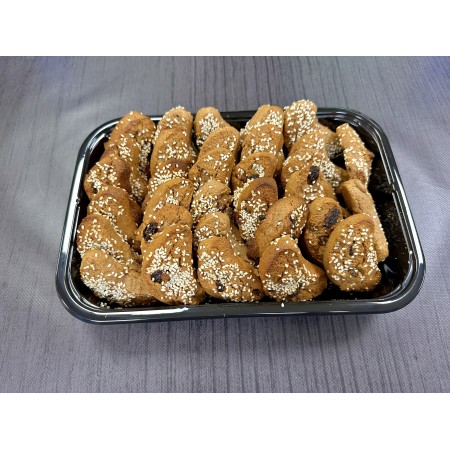 Πιατέλα 35 τμχ μικρά μπισκότα σταφίδας