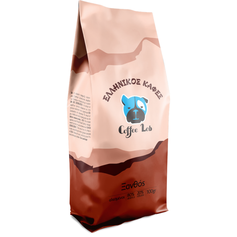 ΕΛΛΗΝΙΚΟΣ ΚΑΦΕΣ 100ΓΡ Single Origin Ξανθός ΕΛΛΗΝΙΚΟΣ ΚΑΦΕΣ 100ΓΡ Single Origin Ξανθός