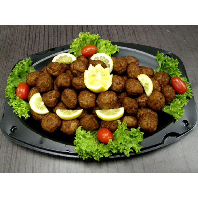 Πιατέλα 40 τμχ baby κεφτεδάκια + dip ketchup