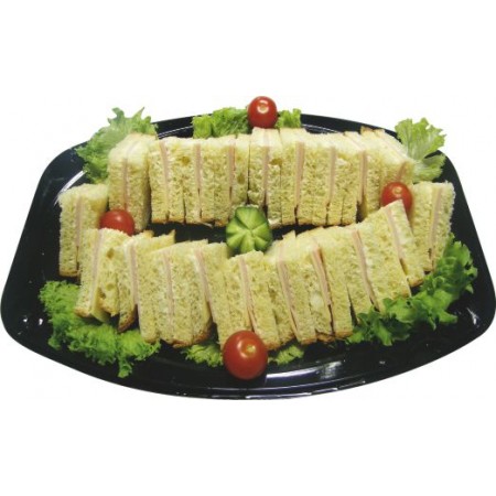 Μπόμπα προσούτο με herbal sauce και μαρούλι 20 τμχ