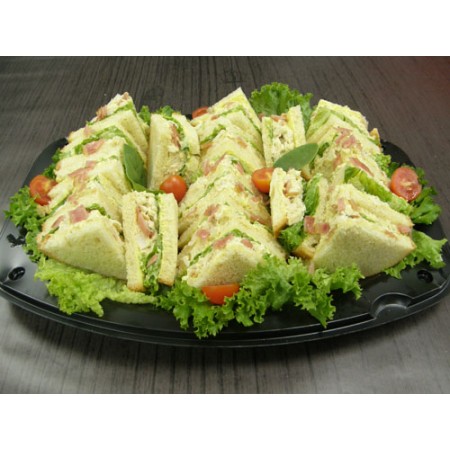 Μπόμπα κοτομπέικον με σως μουστάρδας και μαρούλι 20 τμχ