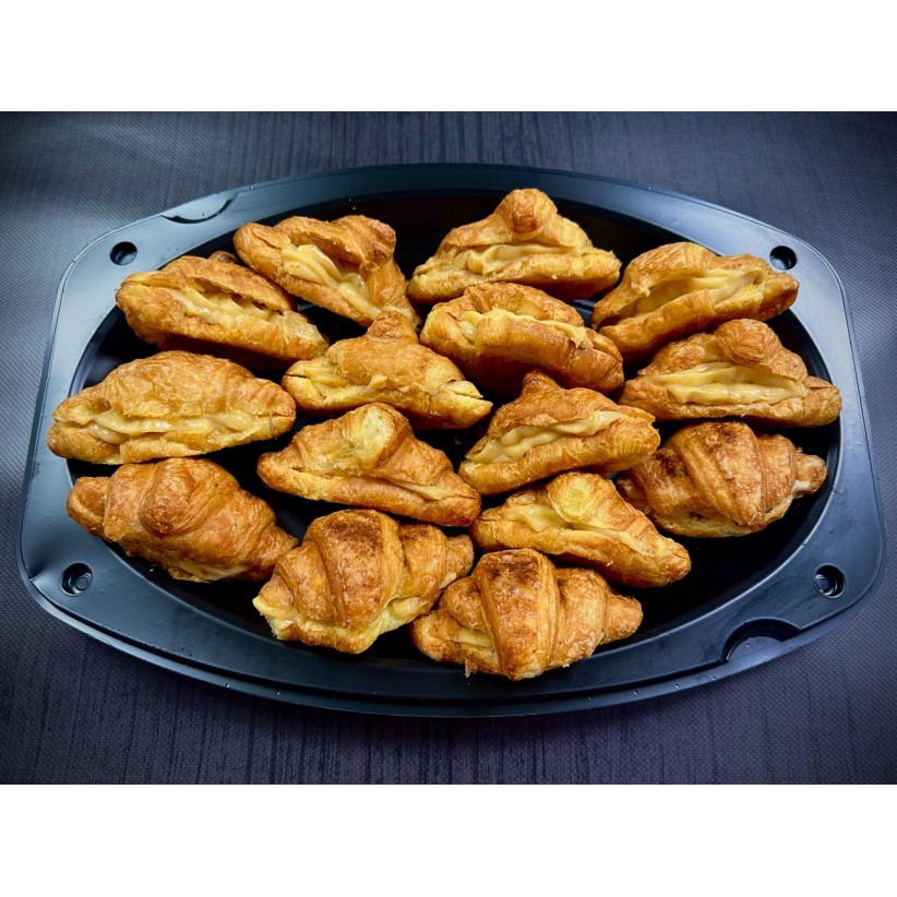 Πιατέλα 15 τμχ μικρά κρουασάν praline speculoos lotus biscoff