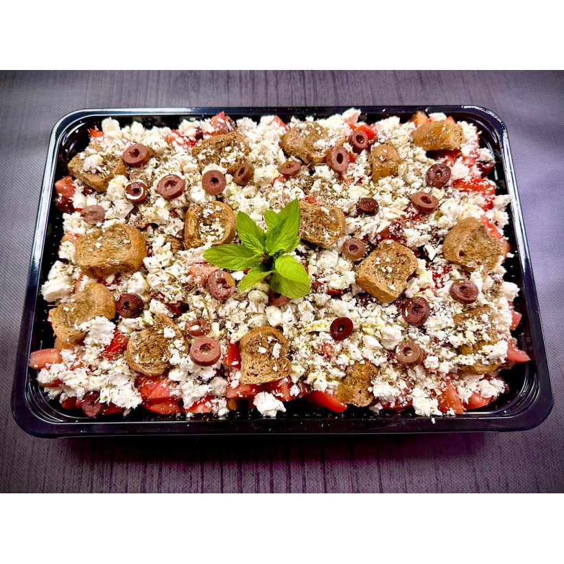 Σαλάτα catering ντάκος Κρητικός 10 ατόμων