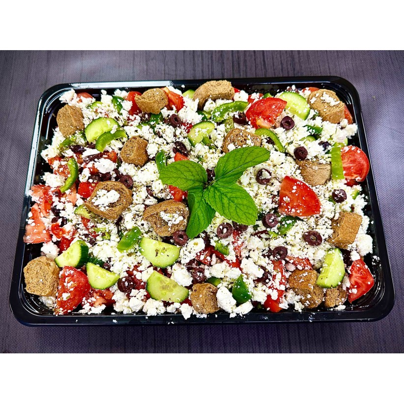 Σαλάτα catering Greek healthy 10 ατόμων Σαλάτα catering Greek healthy 10 ατόμων