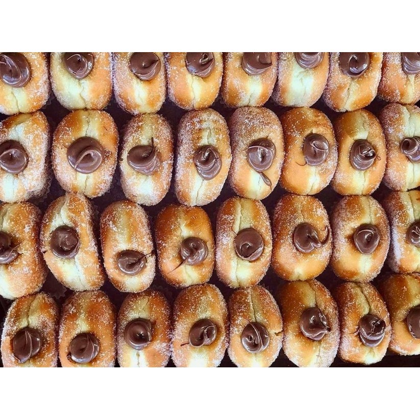 Πιατέλα 12 τμχ donuts praline