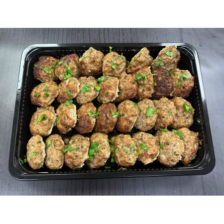 Πιατέλα 20 τμχ με μπιφτέκια κοτόπουλο για 10 άτομα