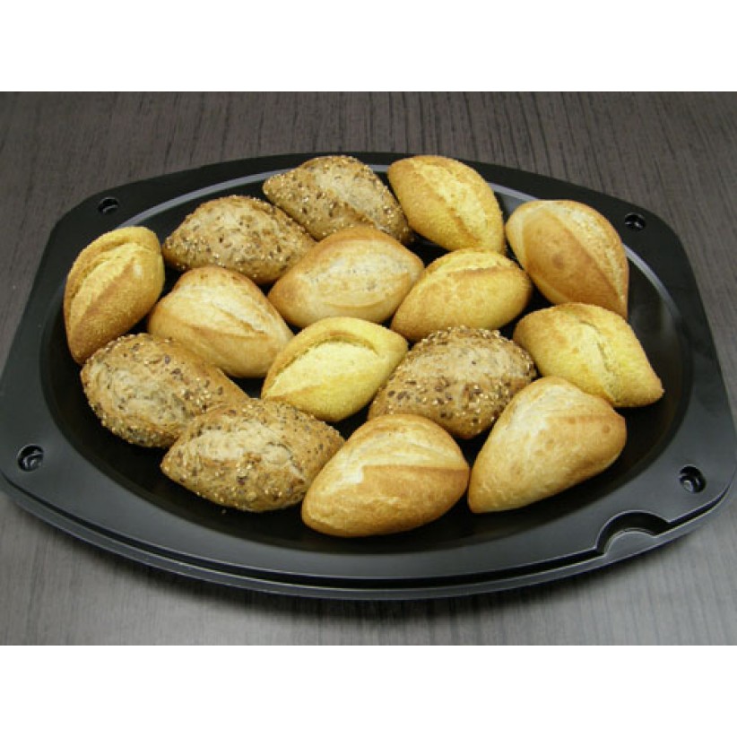 Ψωμάκια mix 6 τμχ λευκά + 6 τμχ πολύσπορα κουβέρ