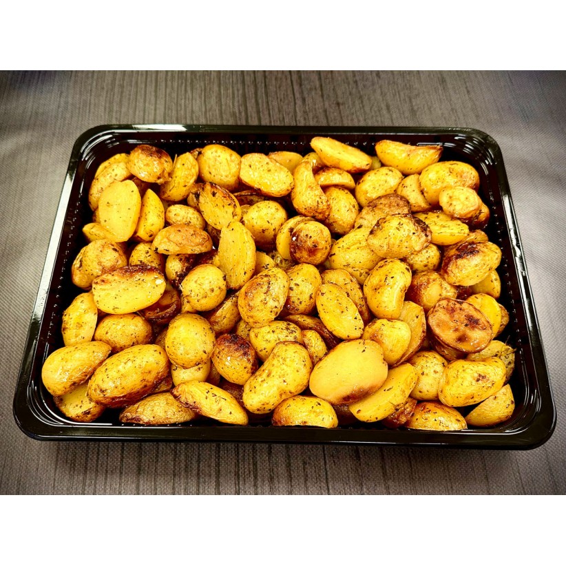 Πατάτες baby φούρνου με δενδρολίβανο για 10 άτομα